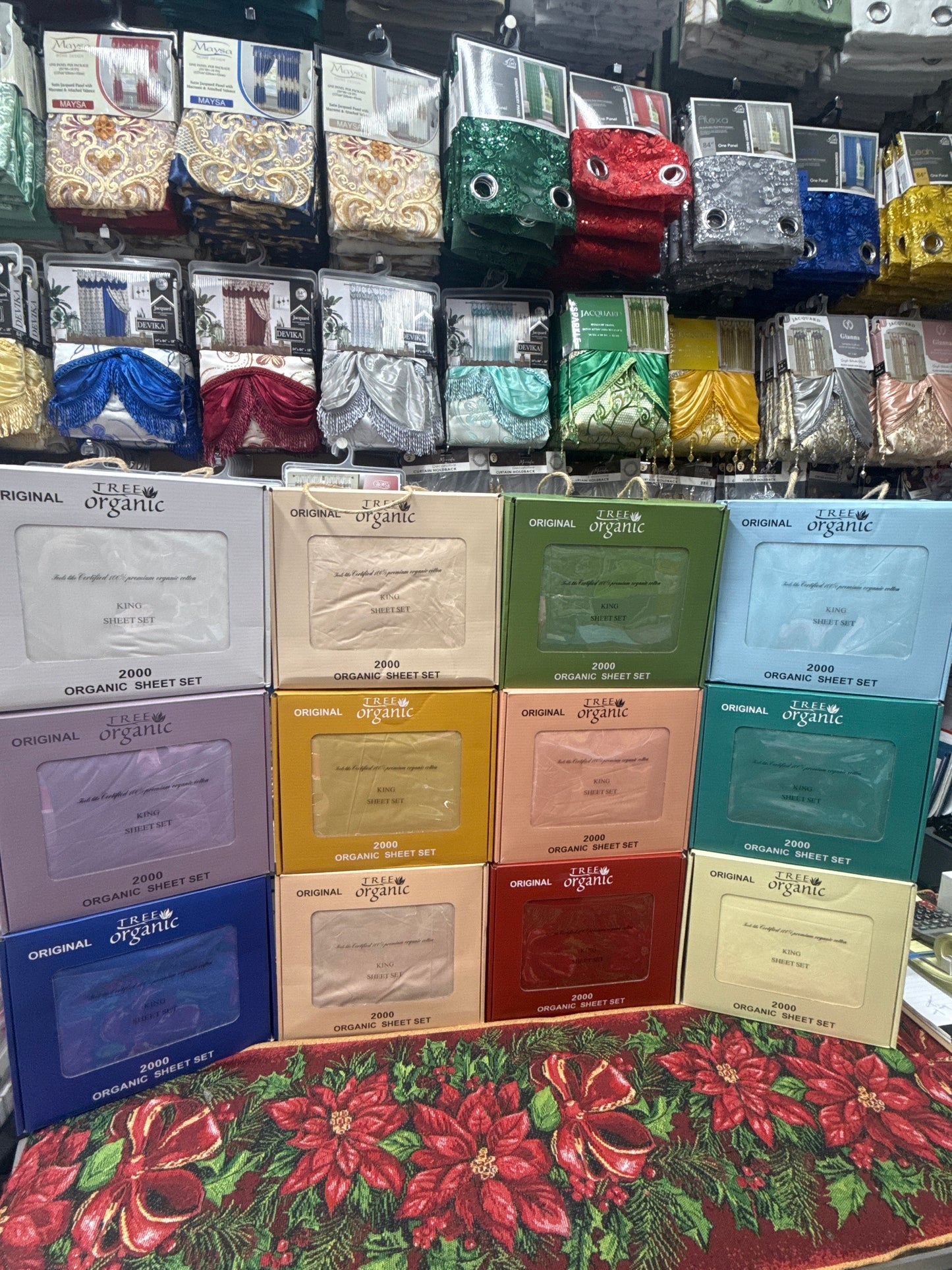 BOX Organic King size Bedsheet 4pc Set
