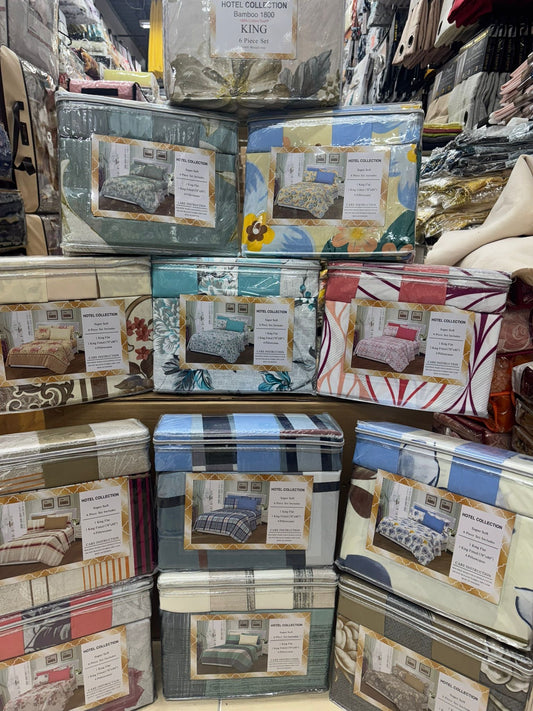 BOX 6pc Bedsheet King Size